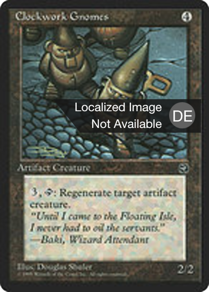 Magic: The Gathering - Mechanische Gnome - Homelands