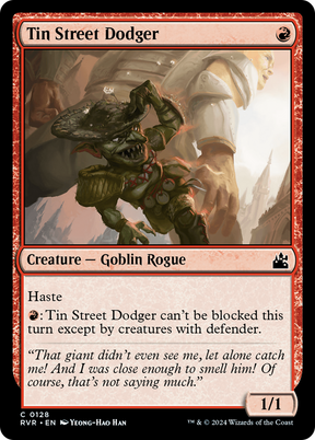 Magic: The Gathering - Tin Street Dodger Foil - Ravnica Remastered