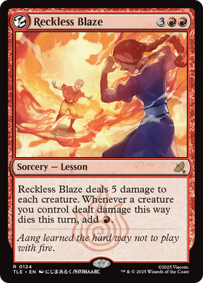 Magic: The Gathering - Reckless Blaze - Avatar: The Last Airbender Eternal