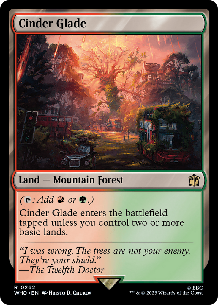Magic: The Gathering - Cinder Glade - Doctor Who