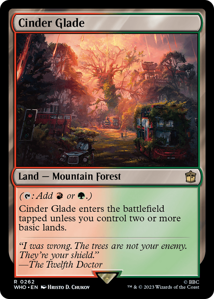 Magic: The Gathering - Cinder Glade Foil - Doctor Who