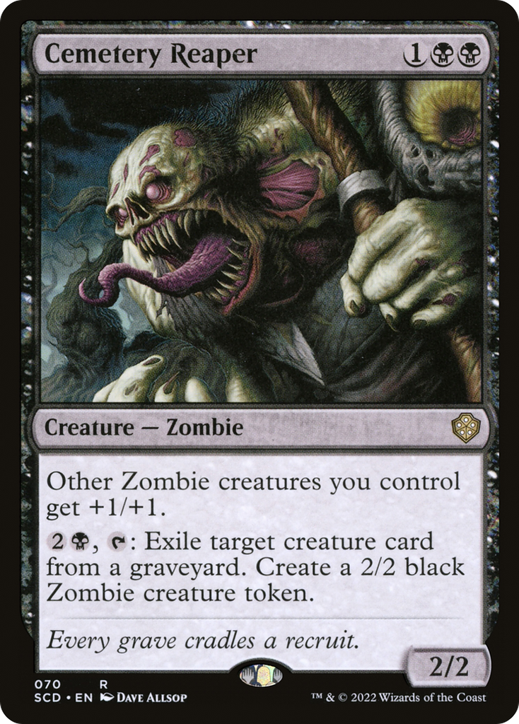 Magic: The Gathering - Cemetery Reaper - Starter Commander Decks