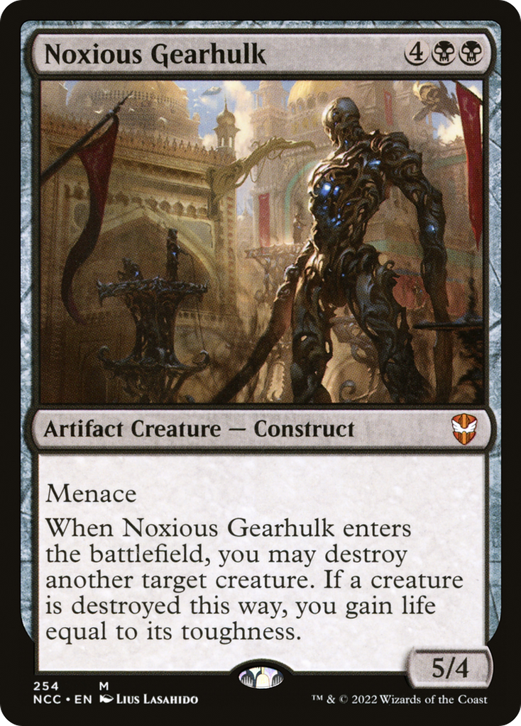 Magic: The Gathering - Noxious Gearhulk - New Capenna Commander