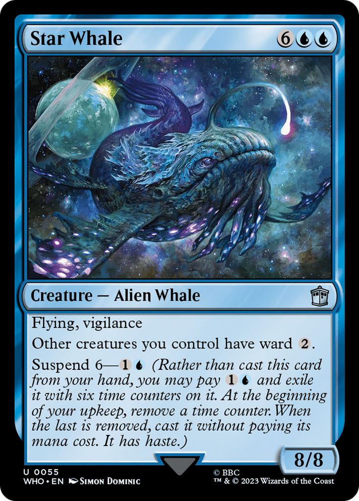 Magic: The Gathering - Star Whale - Doctor Who
