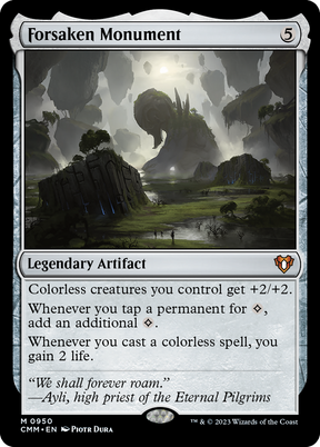 Magic: The Gathering - Forsaken Monument - Commander Masters