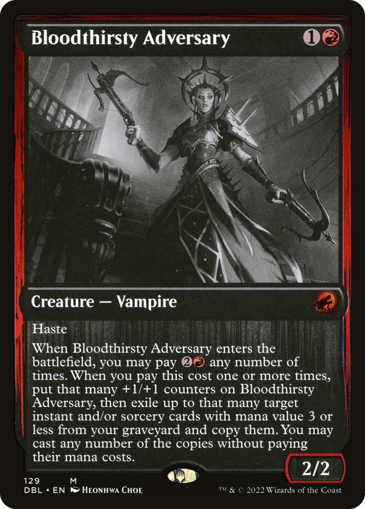 Magic: The Gathering - Bloodthirsty Adversary - Innistrad: Double Feature