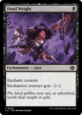 Magic: The Gathering - Dead Weight - The Lost Caverns of Ixalan