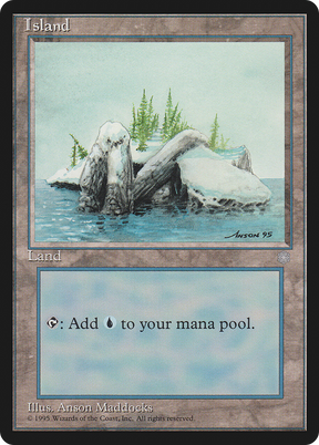 Magic: The Gathering - Island - Ice Age