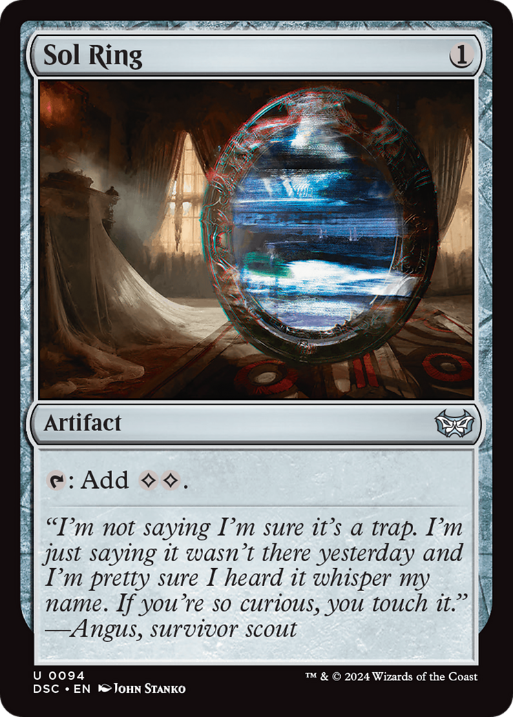 Magic: The Gathering - Sol Ring - Duskmourn: House of Horror Commander