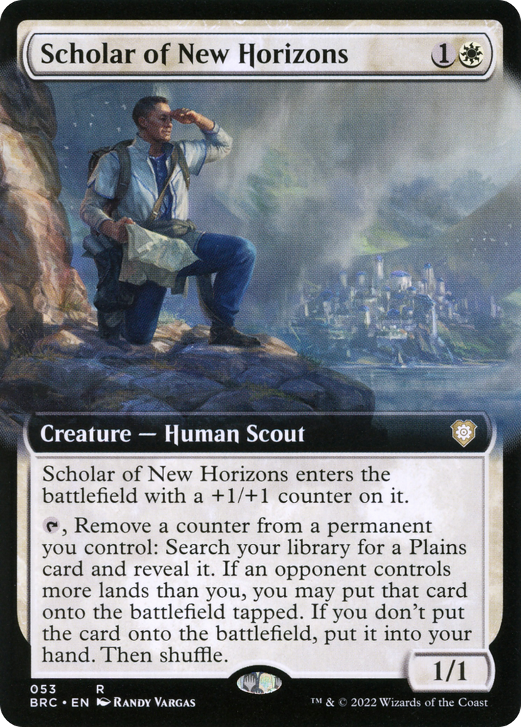 Magic: The Gathering - Scholar of New Horizons - The Brothers' War Commander