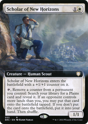 Magic: The Gathering - Scholar of New Horizons Foil - The Brothers' War Commander