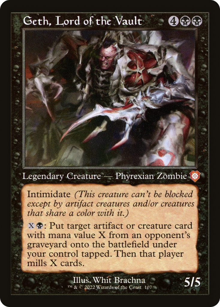 Magic: The Gathering - Geth, Lord of the Vault - The Brothers' War Commander