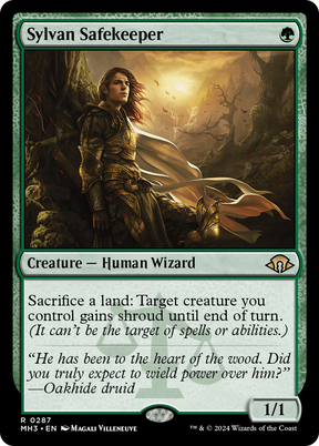 Magic: The Gathering - Sylvan Safekeeper Foil - Modern Horizons 3