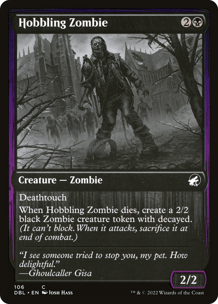 Magic: The Gathering - Hobbling Zombie - Innistrad: Double Feature