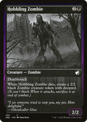Magic: The Gathering - Hobbling Zombie - Innistrad: Double Feature