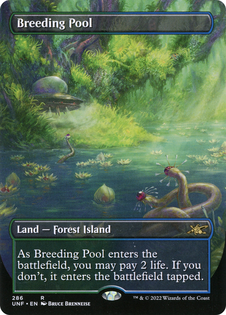 Magic: The Gathering - Breeding Pool Foil - Unfinity
