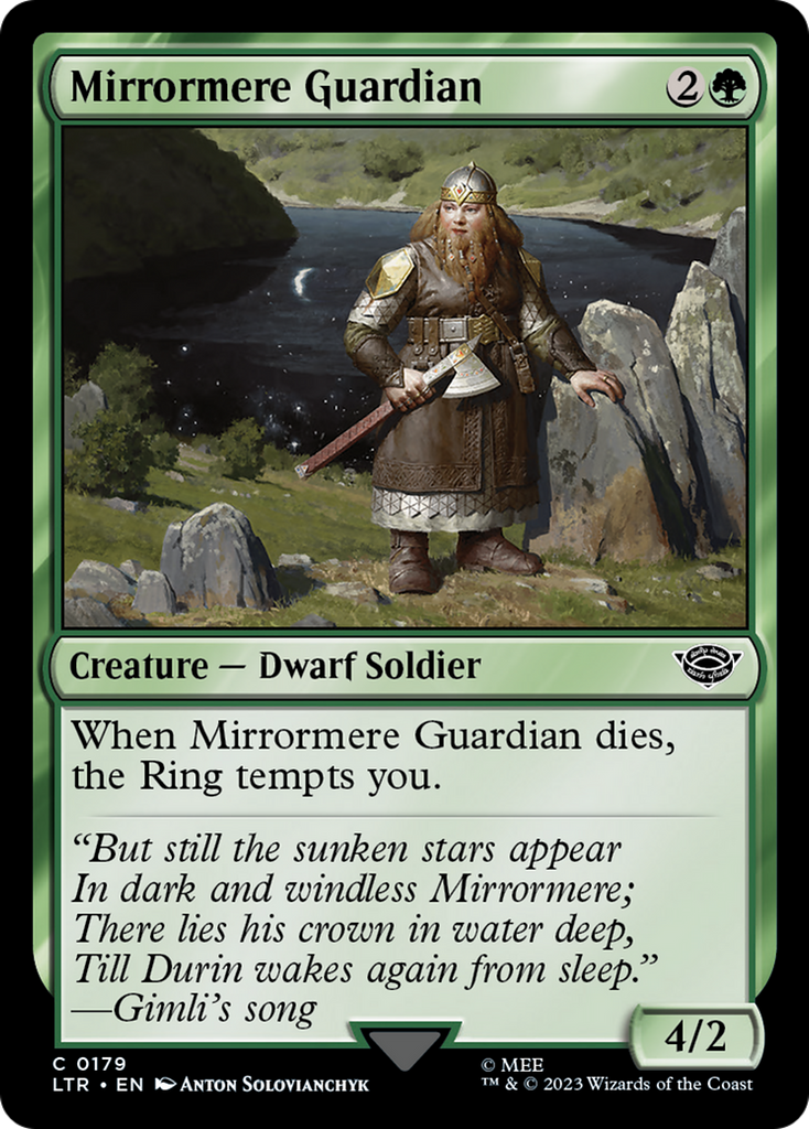 Magic: The Gathering - Mirrormere Guardian - The Lord of the Rings: Tales of Middle-earth