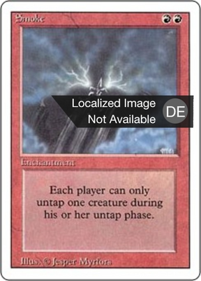 Magic: The Gathering - Rauch - Revised Edition