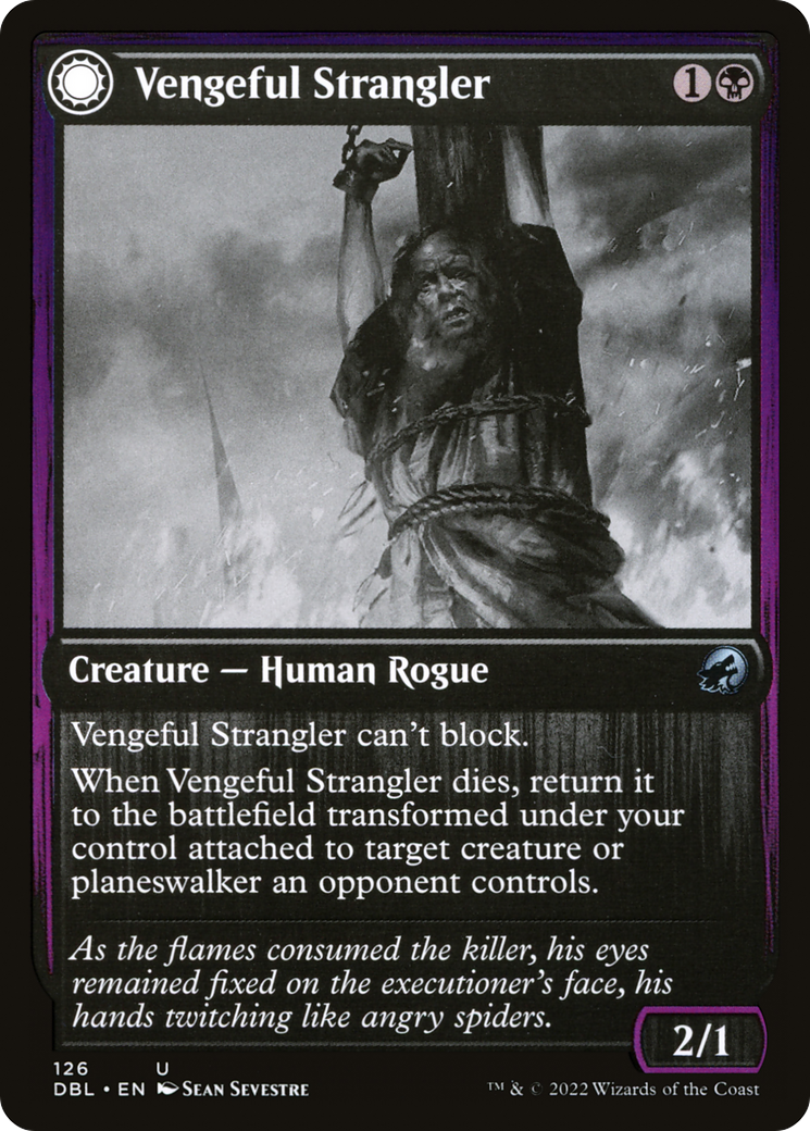 Magic: The Gathering - Vengeful Strangler // Strangling Grasp - Innistrad: Double Feature