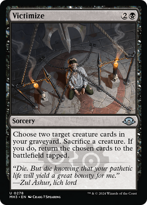 Magic: The Gathering - Victimize Foil - Modern Horizons 3