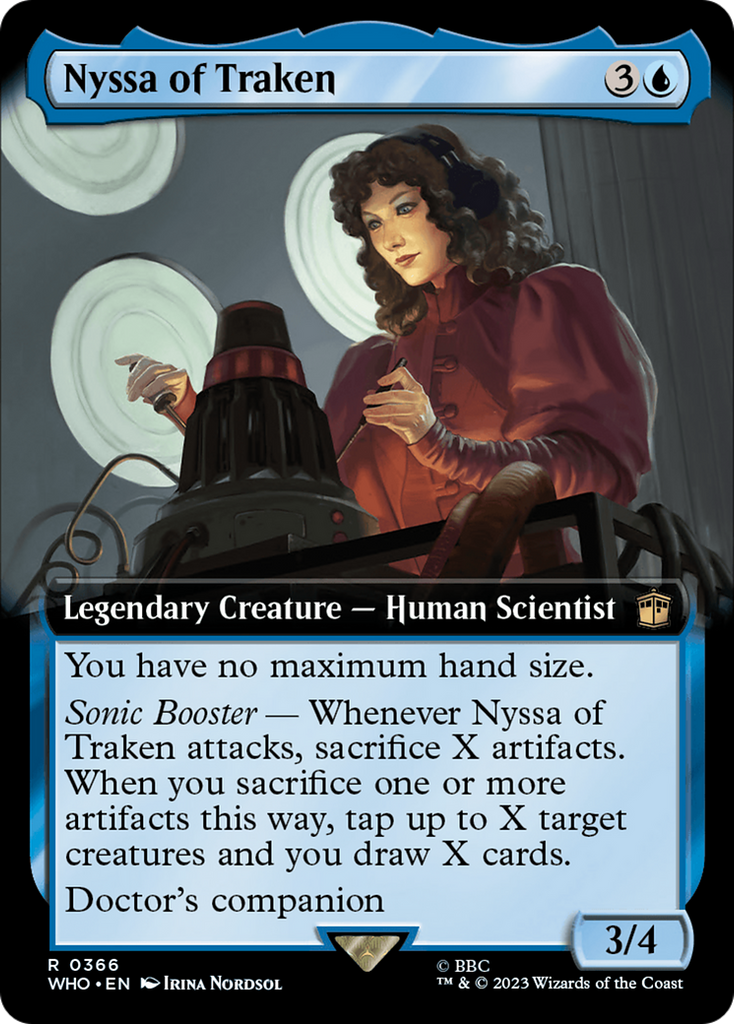 Magic: The Gathering - Nyssa of Traken - Doctor Who
