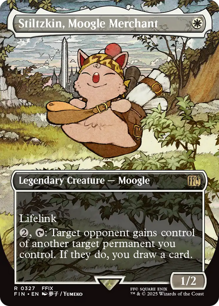 Magic: The Gathering - Stiltzkin, Moogle Merchant - Final Fantasy