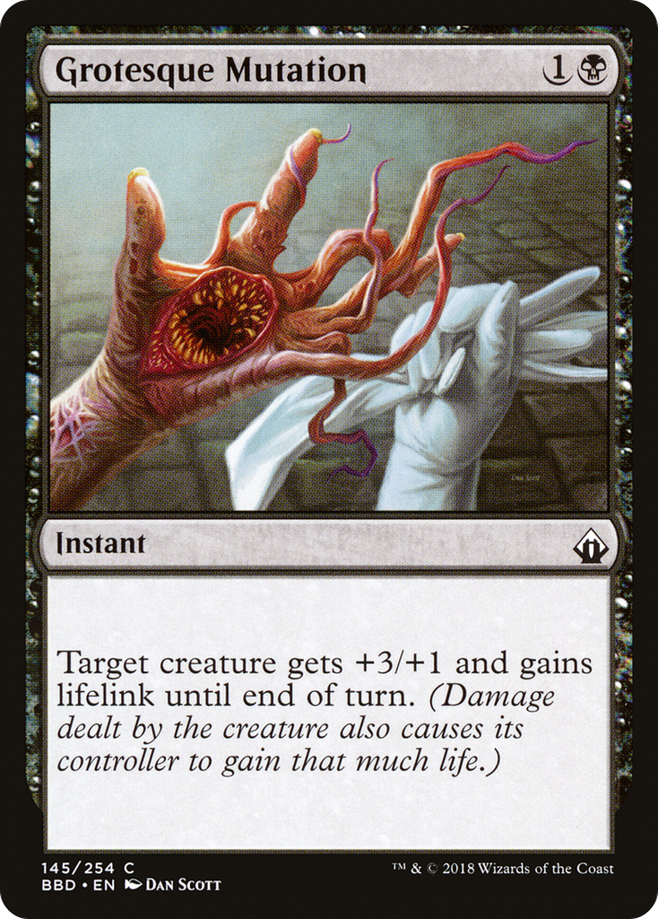 Magic: The Gathering - Grotesque Mutation Foil - Battlebond