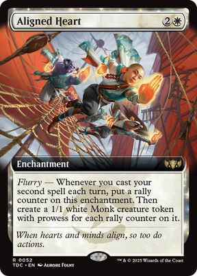 Magic: The Gathering - Aligned Heart - Tarkir: Dragonstorm Commander