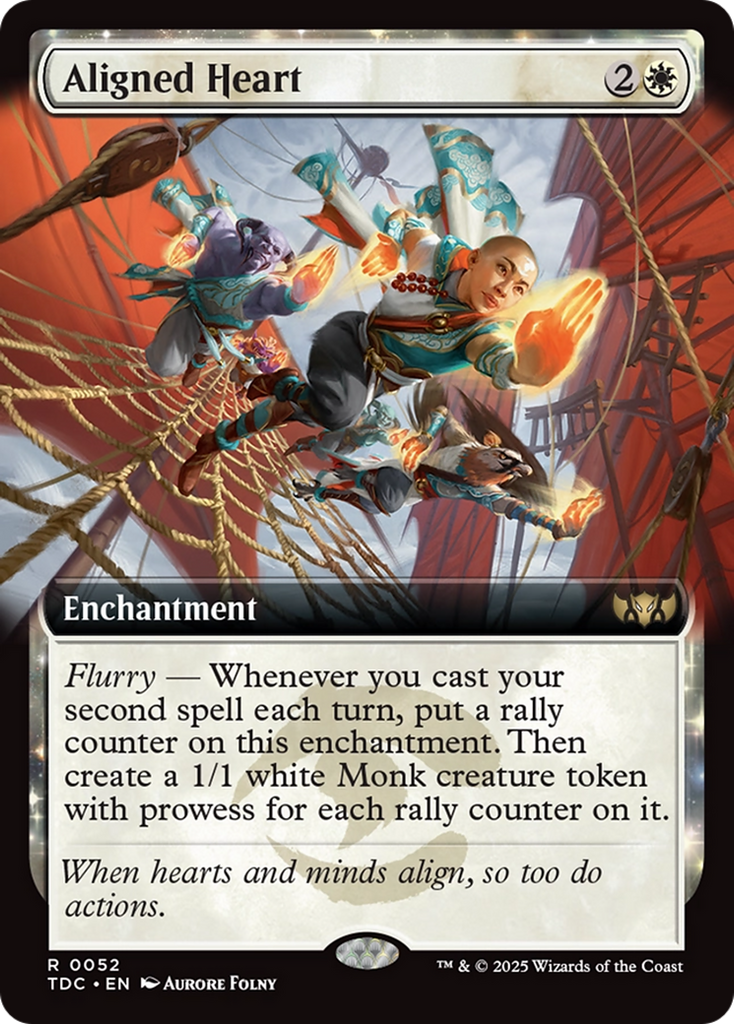 Magic: The Gathering - Aligned Heart - Tarkir: Dragonstorm Commander