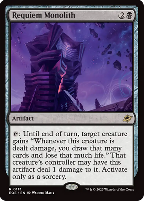 Magic: The Gathering - Requiem Monolith Foil - Edge of Eternities