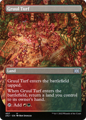Magic: The Gathering - Gruul Turf - Double Masters 2022