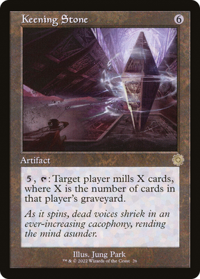 Magic: The Gathering - Keening Stone - The Brothers' War Retro Artifacts