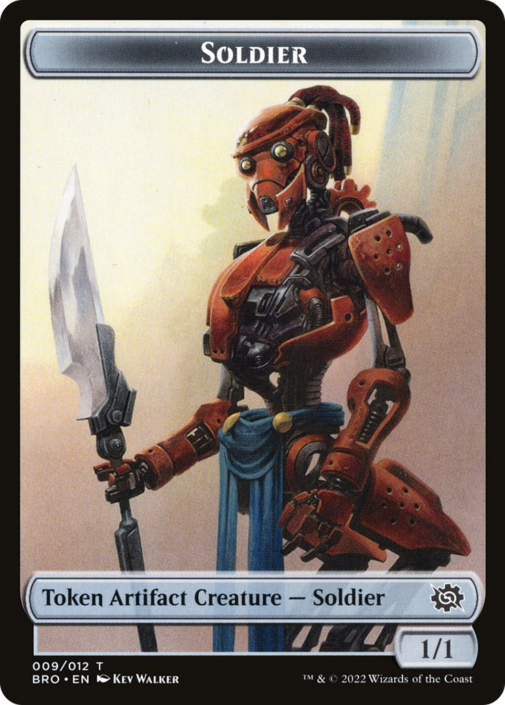 Magic: The Gathering - Soldier Token - The Brothers' War Tokens