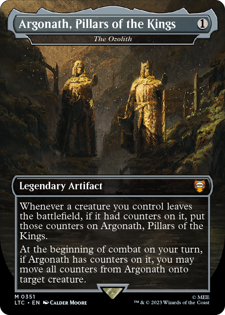 Magic: The Gathering - The Ozolith Foil - Tales of Middle-earth Commander