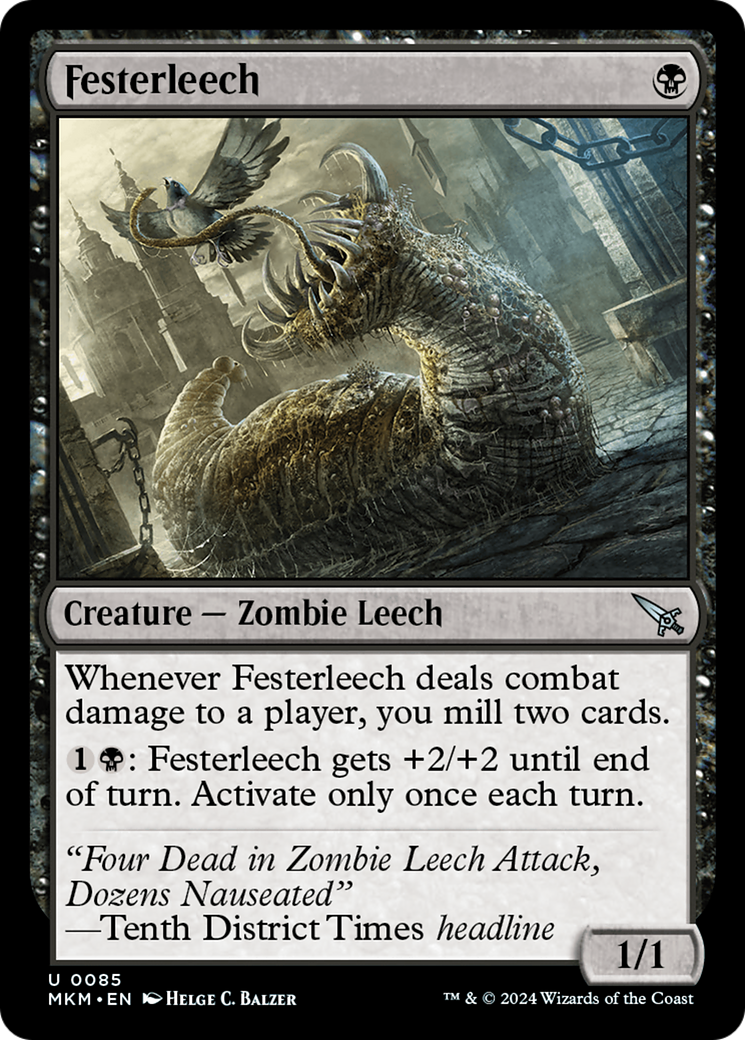 Magic: The Gathering - Festerleech - Murders at Karlov Manor