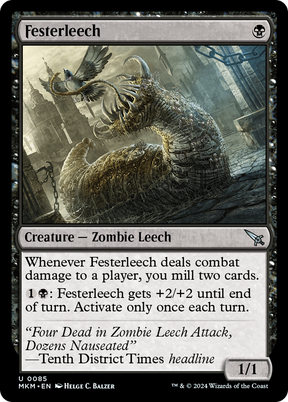 Magic: The Gathering - Festerleech - Murders at Karlov Manor