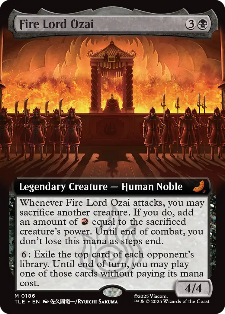 Magic: The Gathering - Fire Lord Ozai - Avatar: The Last Airbender Eternal