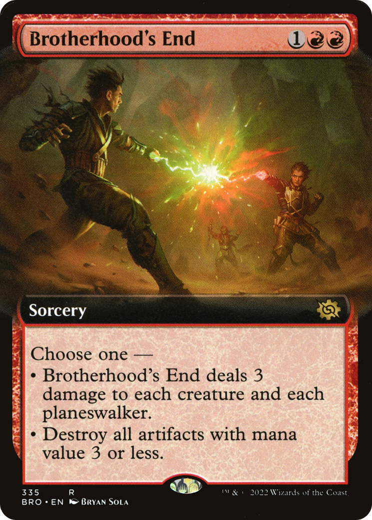 Magic: The Gathering - Brotherhood's End Foil - The Brothers' War