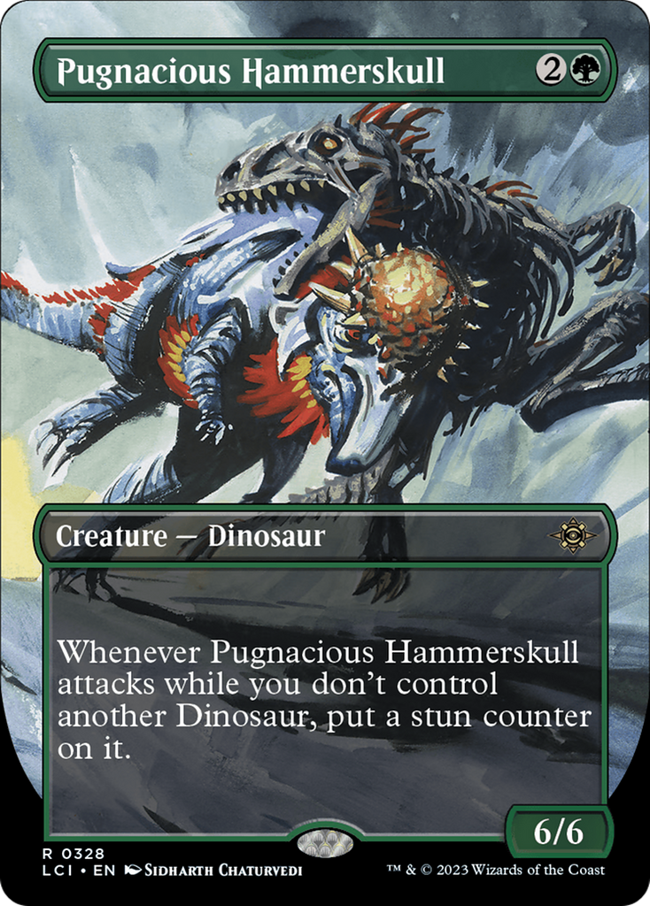 Magic: The Gathering - Pugnacious Hammerskull Foil - The Lost Caverns of Ixalan