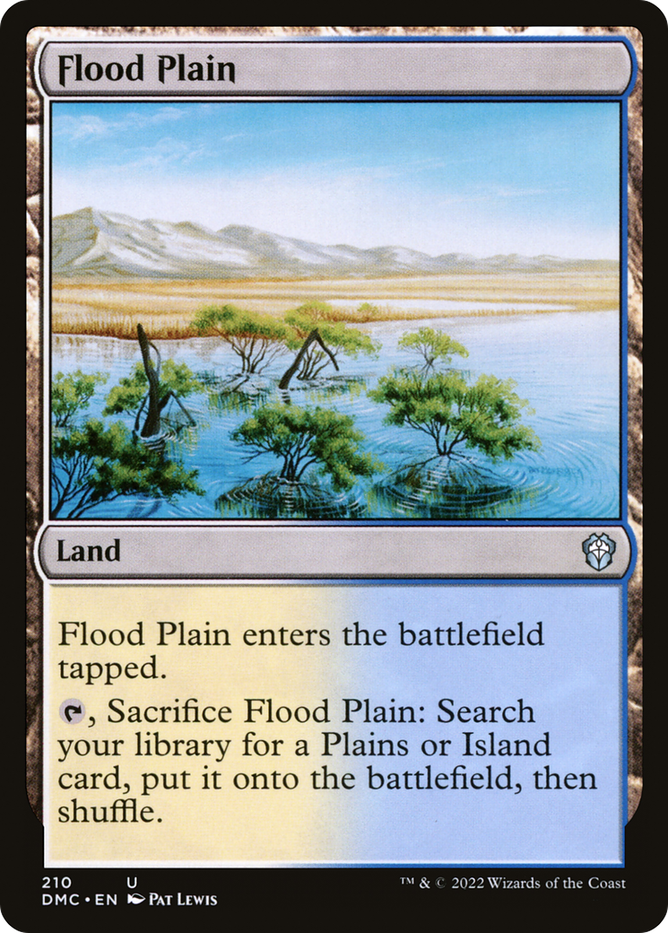 Magic: The Gathering - Flood Plain - Dominaria United Commander