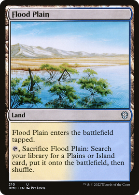 Magic: The Gathering - Flood Plain - Dominaria United Commander