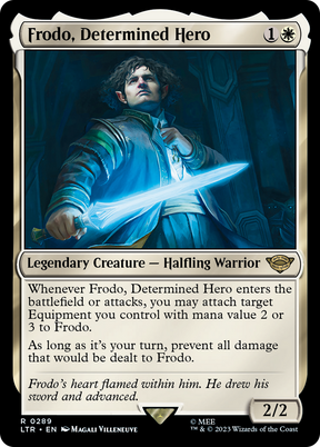 Magic: The Gathering - Frodo, Determined Hero - The Lord of the Rings: Tales of Middle-earth