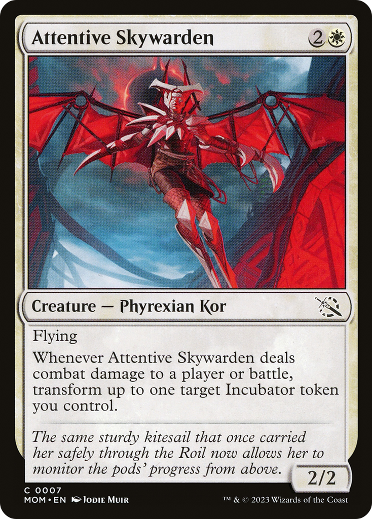 Magic: The Gathering - Attentive Skywarden - March of the Machine
