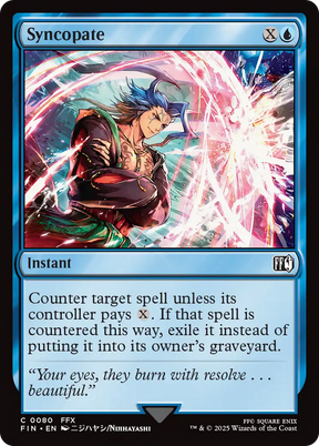 Magic: The Gathering - Syncopate - Final Fantasy