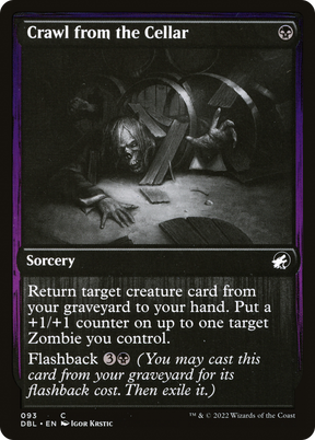 Magic: The Gathering - Crawl from the Cellar Foil - Innistrad: Double Feature