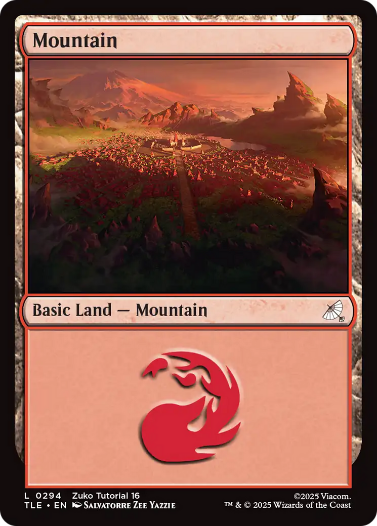 Magic: The Gathering - Mountain - Avatar: The Last Airbender Eternal
