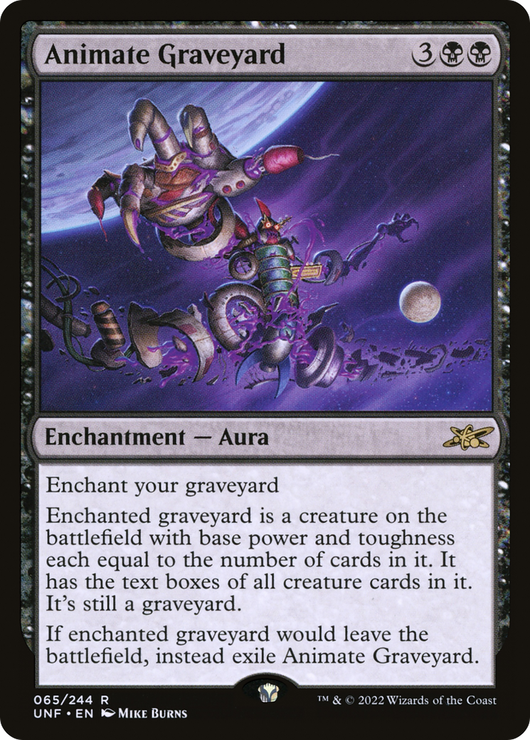 Magic: The Gathering - Animate Graveyard - Unfinity