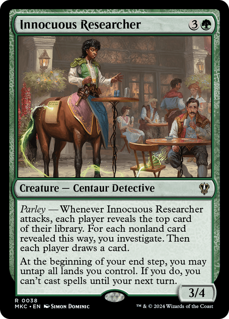 Magic: The Gathering - Innocuous Researcher - Murders at Karlov Manor Commander