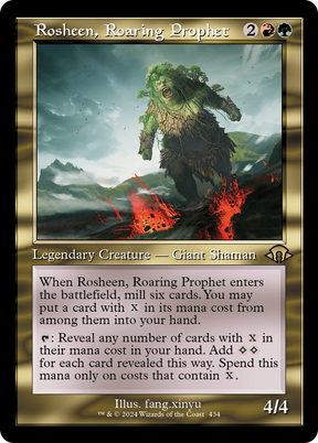 Magic: The Gathering - Rosheen, Roaring Prophet Foil - Modern Horizons 3