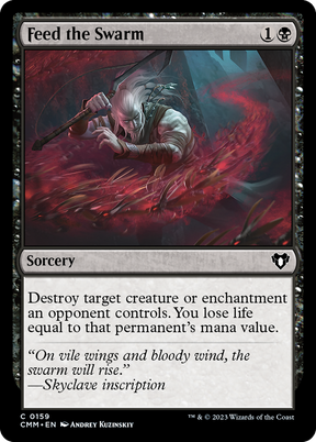 Magic: The Gathering - Feed the Swarm Foil - Commander Masters